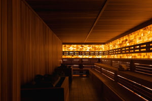 beautiful spa space at Aether-Haus, built by CMG Inc.