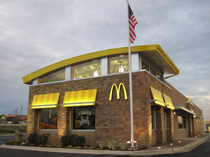Exterior photo of McDonalds