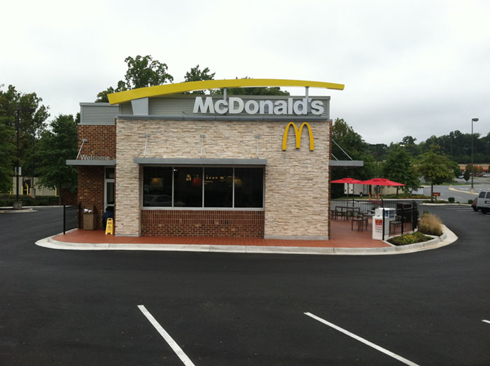 Interior McDonalds Completion