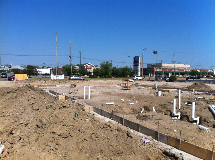 McDonalds construction site
