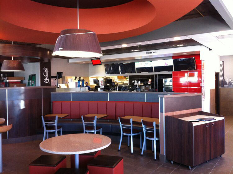McDonalds Finished Interior