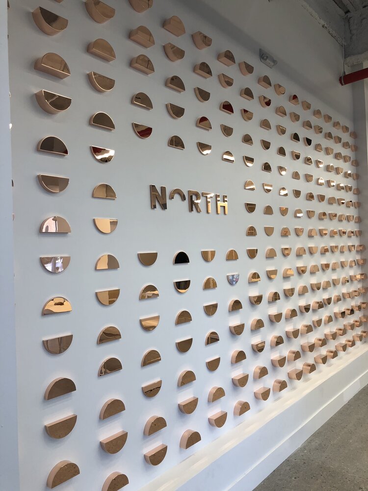 focals by North feature design wall