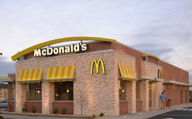 McDonalds exterior finished building